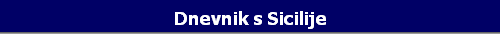 Dnevnik s Sicilije